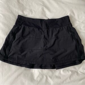 Black Lululemon Women’s Tennis Skirt